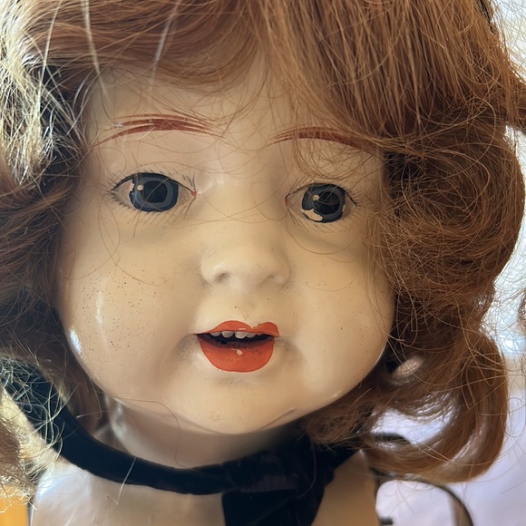 Antique Doll w/dress - Picture 12 of 16